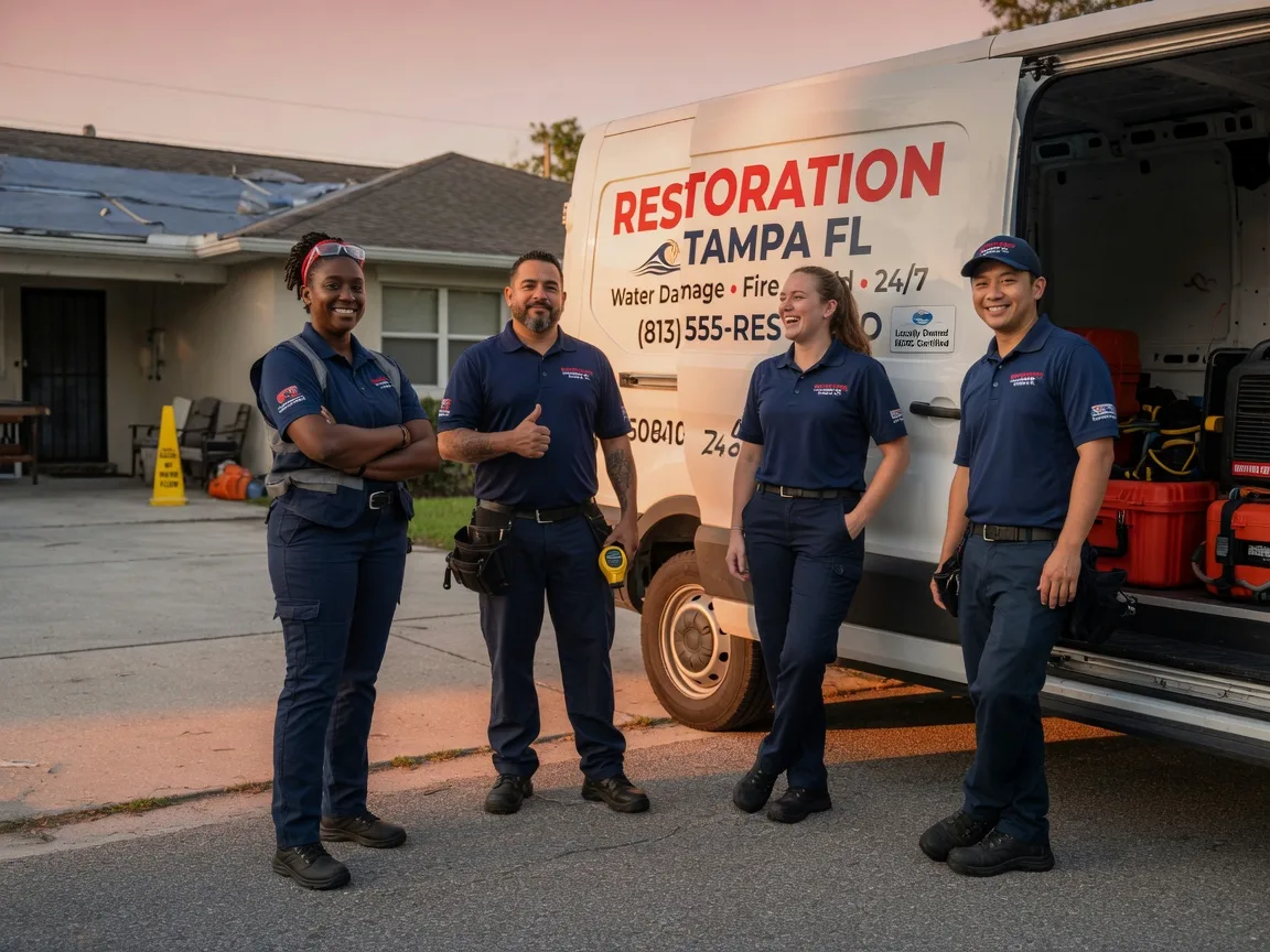 Water Damage Restoration company in Stockdale, TX